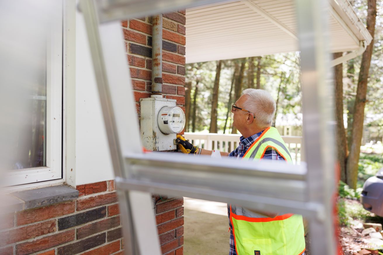 Reduced customer wait times with self-service application